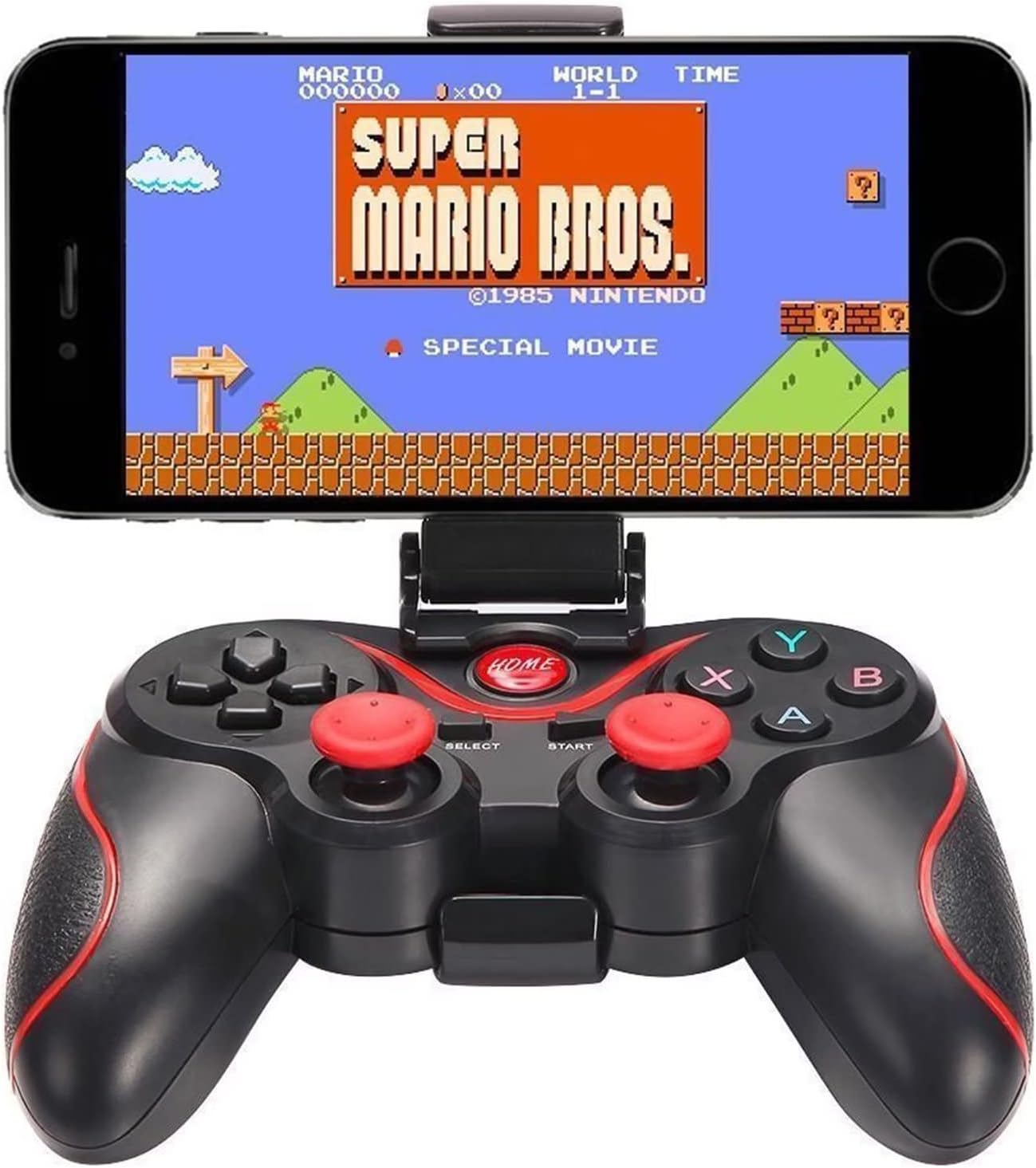 Control Inalámbrico Multi-dispositivo con Soporte para Celular