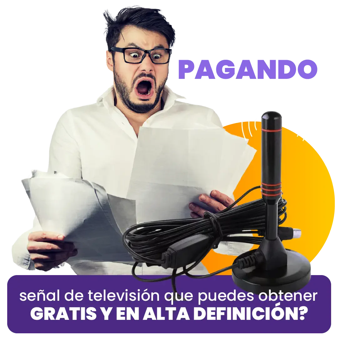 Antena Digital 4K. Canales HD gratis en minutos 📺⚡