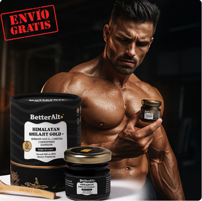 Shilajit Gold+(Del himalaya): El secreto para aumentar tu Energía… y Tu Virilidad⚡🍆 Naturalmente.