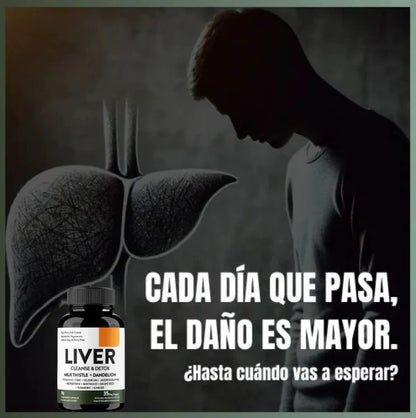 LiverShield PRO Desintoxicación natural para sentirte mas liviano cada día.