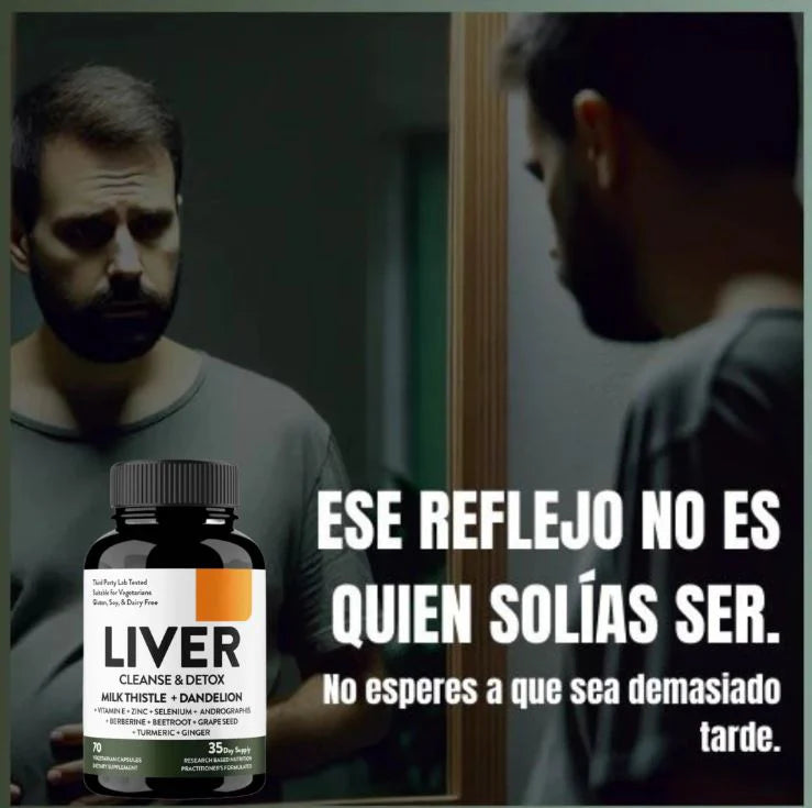 LiverShield PRO Desintoxicación natural para sentirte mas liviano cada día.