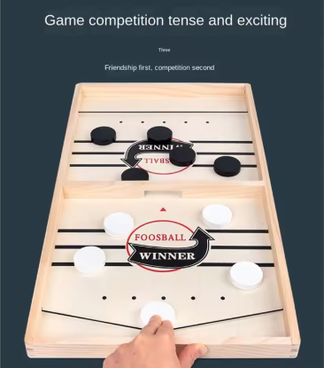 Ajedrez Catapulta de Madera, el juego perfecto para competir, reír y retar tus reflejos en familia.