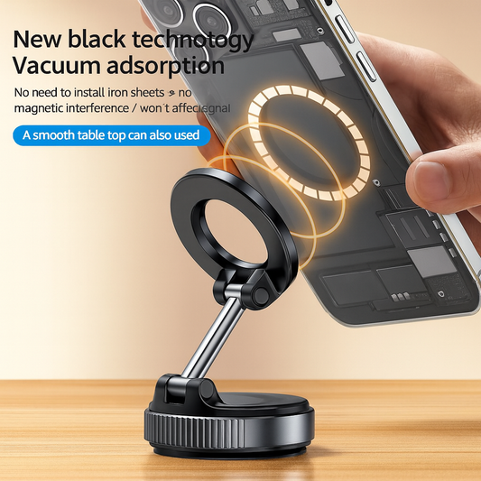 SOPORTE MAGNÉTICO PLEGABLE PARA TELÉFONO INTELIGENTE