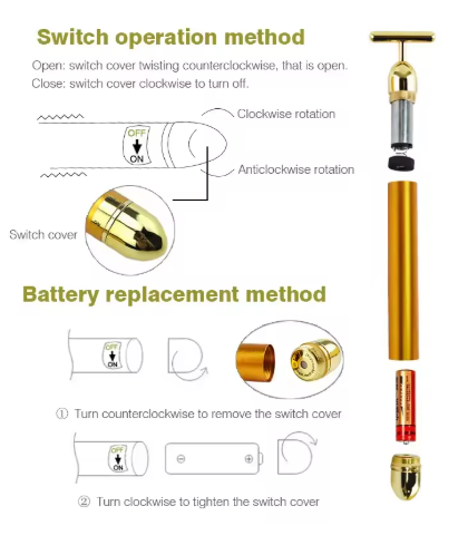 ¡Lujo 24K! El Masajeador de Oro que Tensa, Afirma y Esculpe tu Rostro para un Efecto Lifting Instantáneo. 👑✨
