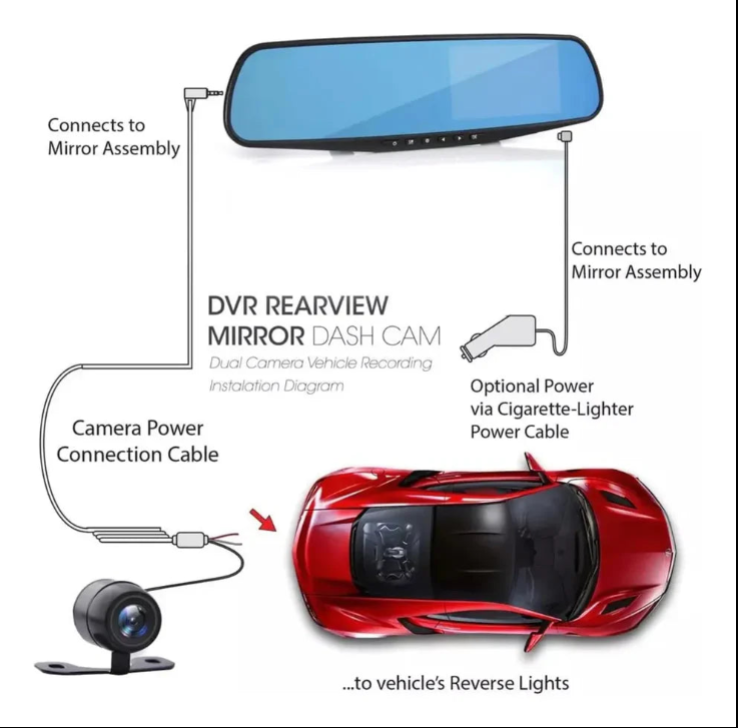 Cámara Retrovisor Full HD 🚗 Tu Auto Más Seguro, Moderno y Conectado