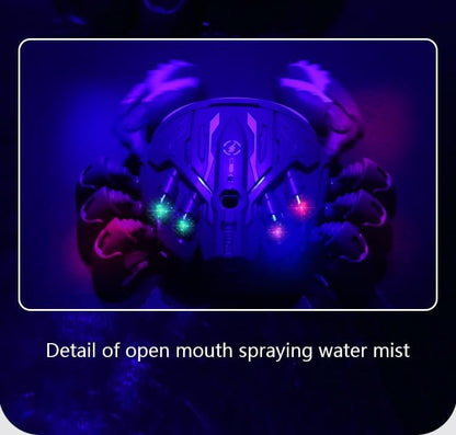 CangreBot Humo Mágico™🐚✨ – El Cangrejo Interactivo con Luces, Sonido y Efecto de Humo Real✨