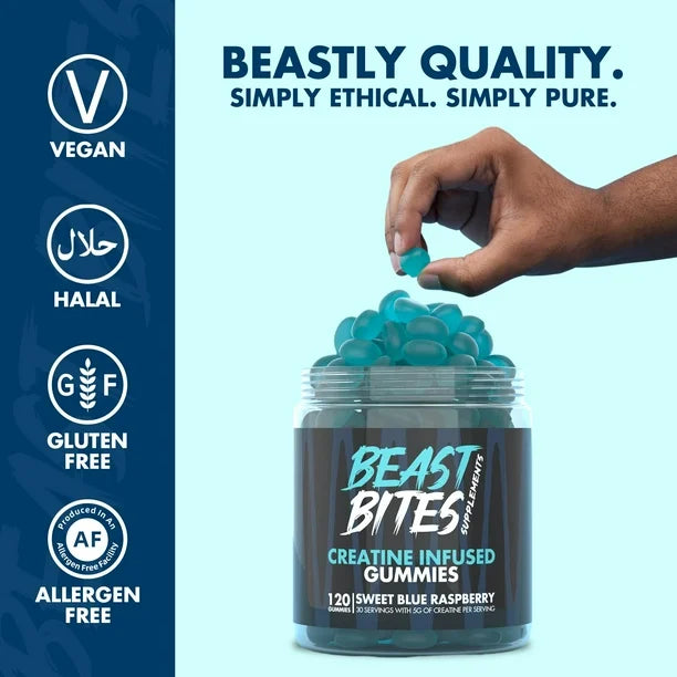 ¡REVOLUCIÓN FITNESS EN GOMMAS! | Beast Bites Creatine – La Creatina que SÍ Tomarás Todos los Días