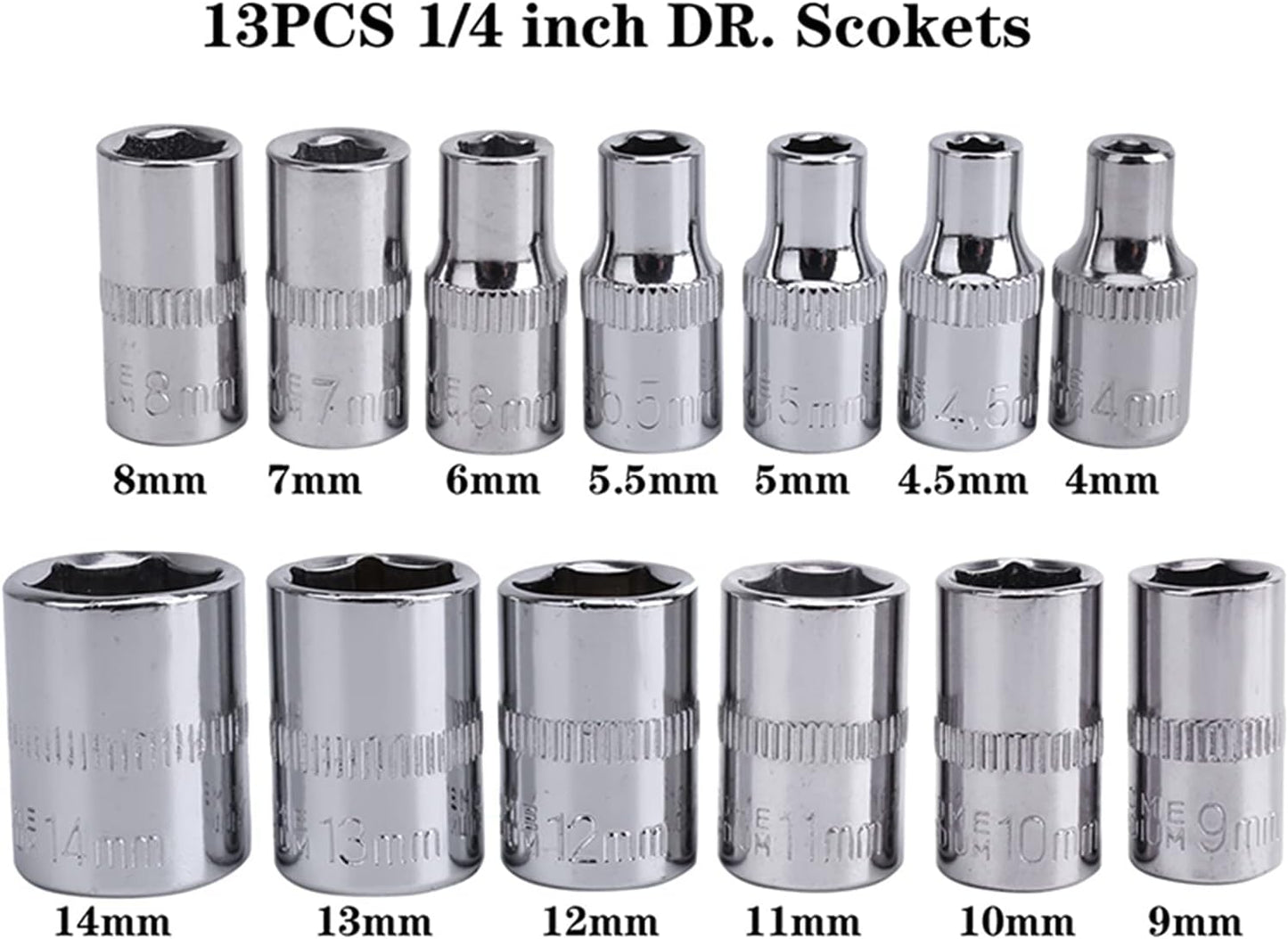 Kit de Herramientas Mecánicas de 46 Piezas