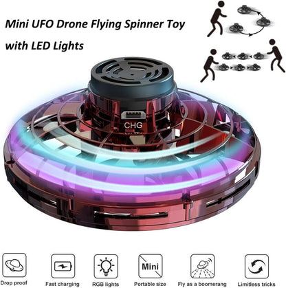 Dron Giroscopio Volador Spinner Led
