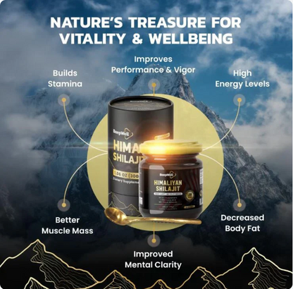 Shilajit Gold+(Del himalaya): El secreto para aumentar tu Energía… y Tu Virilidad⚡🍆 Naturalmente.