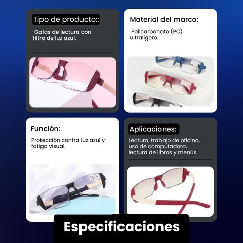 Protege tus ojos hoy: ¡2x1 en Gafas con Filtro Luz Azul! 👓✨