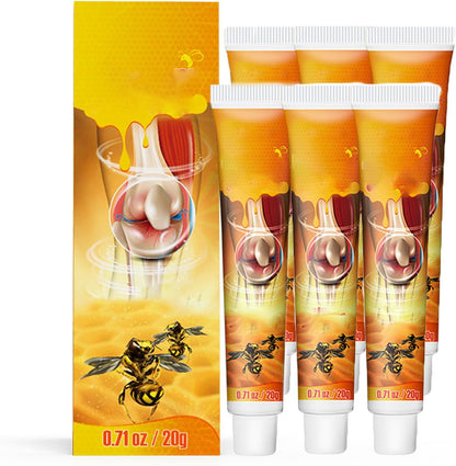BeeRelief Crema™:¡Alivio muscular rápido y natural con el poder de la abeja!
