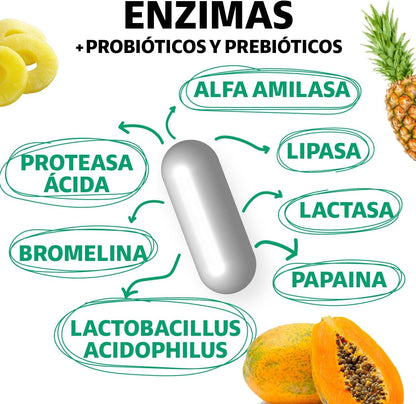 ENZIMAS + PROBIÓTICOS Y PREBIÓTICOS (Beyond Vitamins). 🟢
