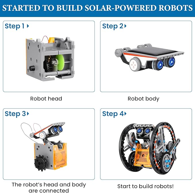 Robot Solar Educativo 13-en-1