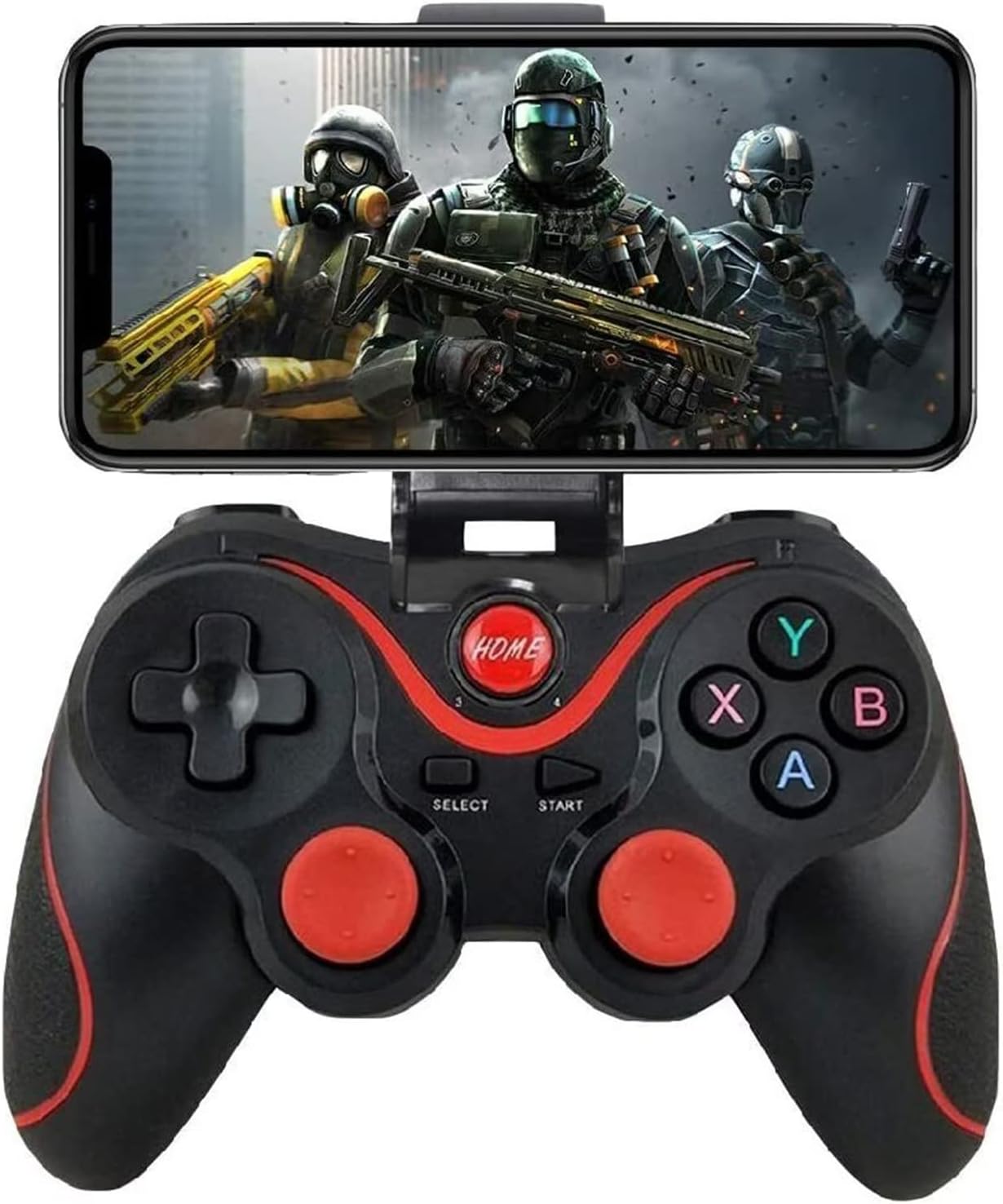 Control Inalámbrico Multi-dispositivo con Soporte para Celular