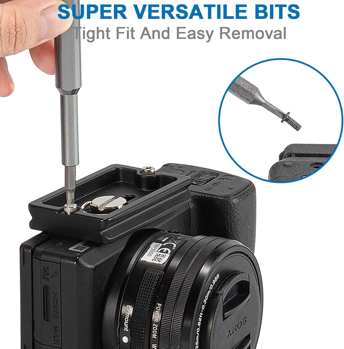 Kit Destornillador Precisión Crv Brinna 24 Puntas Magneticas