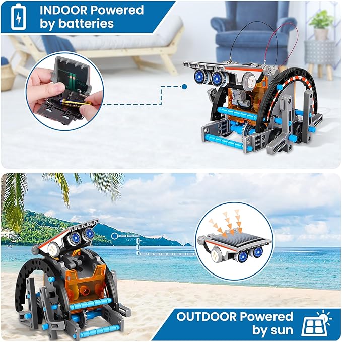 Robot Solar Educativo 13-en-1