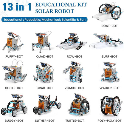 Robot Solar Educativo 13-en-1