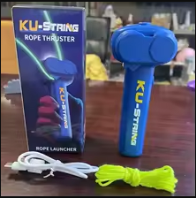 Tirador de Cuerdas Luminosas KU-String – Juguete Volador Antiestrés con Luces LED