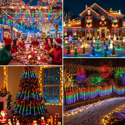 Luces Led Meteoro Navideñas - Multicolor