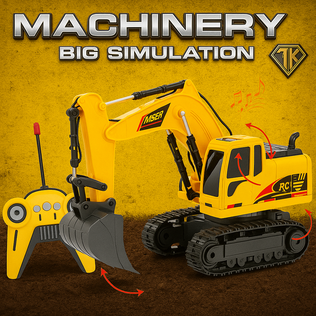 Machinery Big Simulation, Excavadora a control remoto