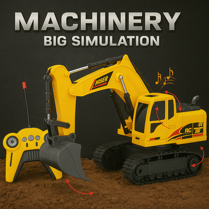 Machinery Big Simulation, Excavadora a control remoto