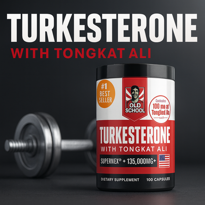 Turkesterone con Tongkat AliSuplemento Natural de testosterona para hombres – Turkesterona 1500 mg de potencia máxima con Tongkat Ali y BioPerine® + Músculo, recuperación y resistencia 🍆 – 120 cápsulas