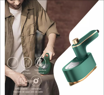 Plancha a vapor, cero arrugas en segundos