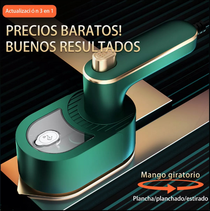 Plancha a vapor, cero arrugas en segundos