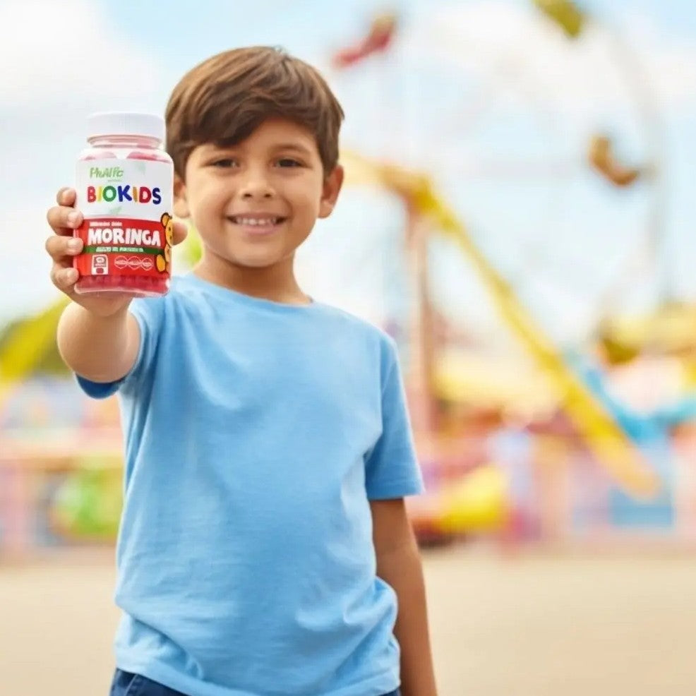 Gomitas BIOKIDS Moringa + Zinc, DHA y ARA