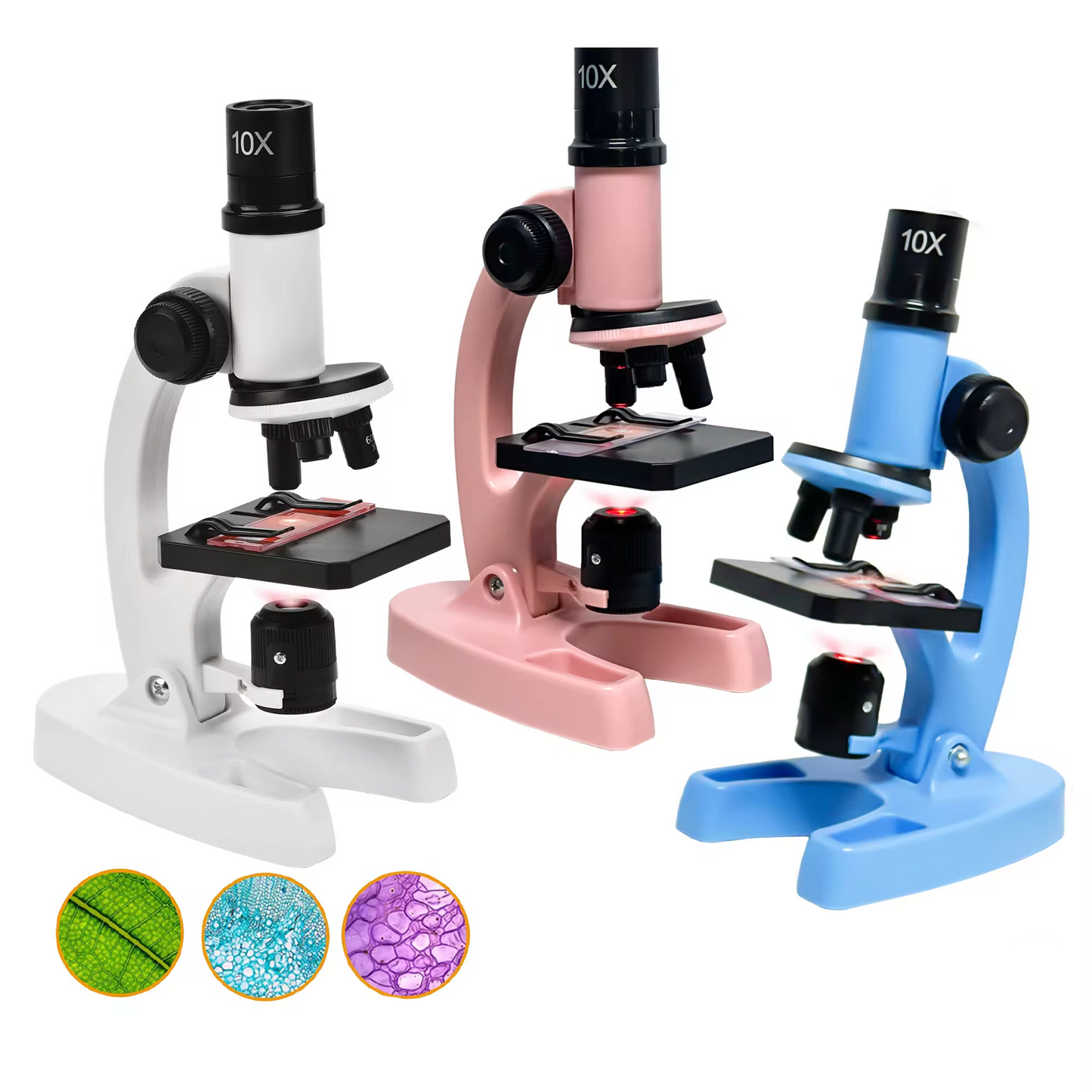 Microscopio Científico Infantil 1200X + Kit Completo de Accesorios🔬🧩
