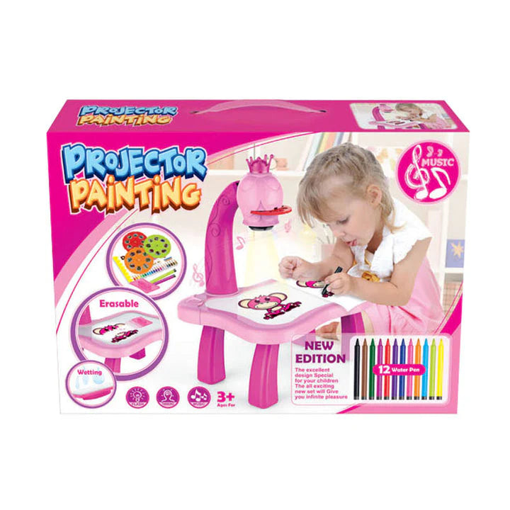 Mesa con Proyector para Aprender a Dibujar