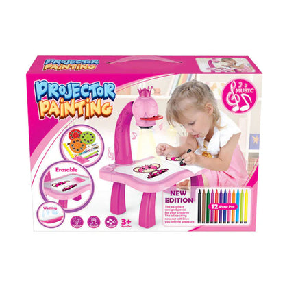 Mesa con Proyector para Aprender a Dibujar