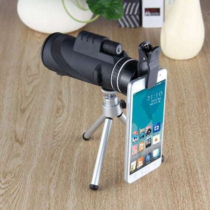 Monocular HD con Trípode y Adaptador para Celular