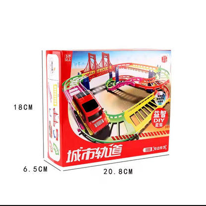 Pista Luminosa “Luminous Rail” con Puente – 46 piezas