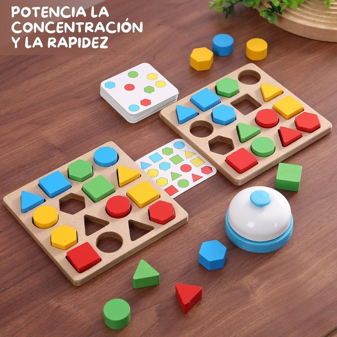 🧩 Rompecabezas Geometrix Multicolores Niños