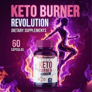 KETO BURNER Cápsulas para Acelerar el Metabolismo y Quema Grasa (60 Cápsulas)
