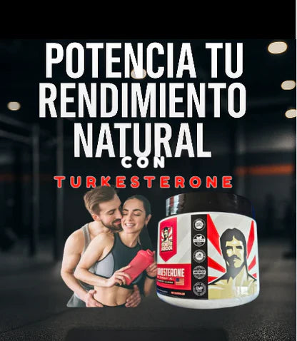 Turkesterone con Tongkat AliSuplemento Natural de testosterona para hombres – Turkesterona 1500 mg de potencia máxima con Tongkat Ali y BioPerine® + Músculo, recuperación y resistencia 🍆 – 120 cápsulas
