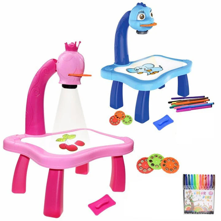 Mesa con Proyector para Aprender a Dibujar