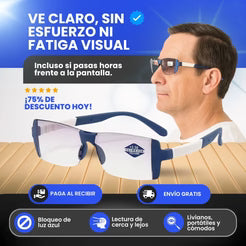 Protege tus ojos hoy: ¡2x1 en Gafas con Filtro Luz Azul! 👓✨