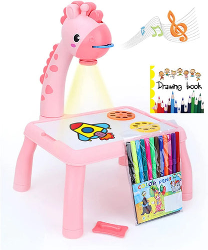 Mesa con Proyector para Aprender a Dibujar